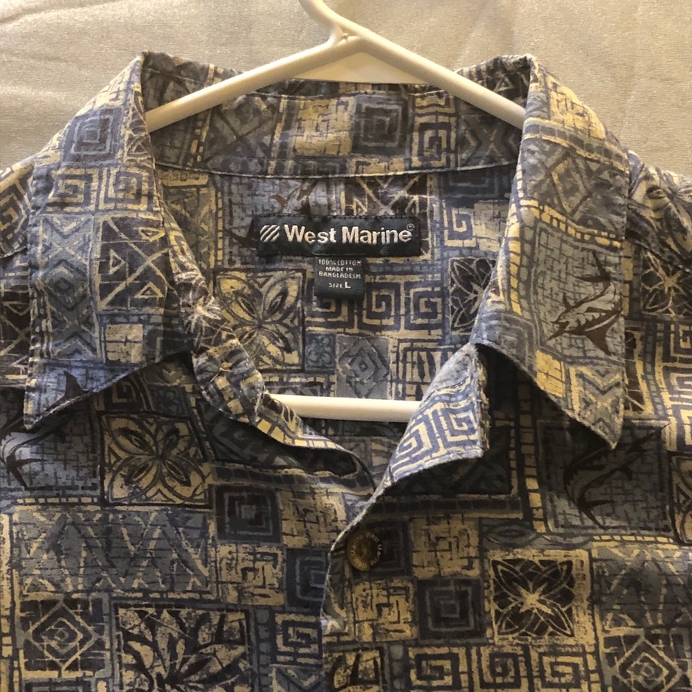 Men’s L West Marine Short-sleeve shirt